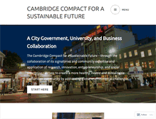 Tablet Screenshot of cambridgecompact.org